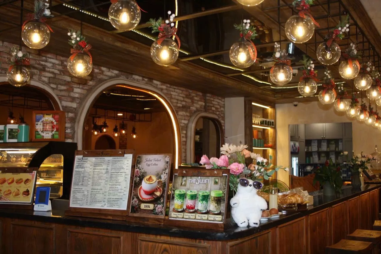 Một góc coffee thư giãn tại Juliet