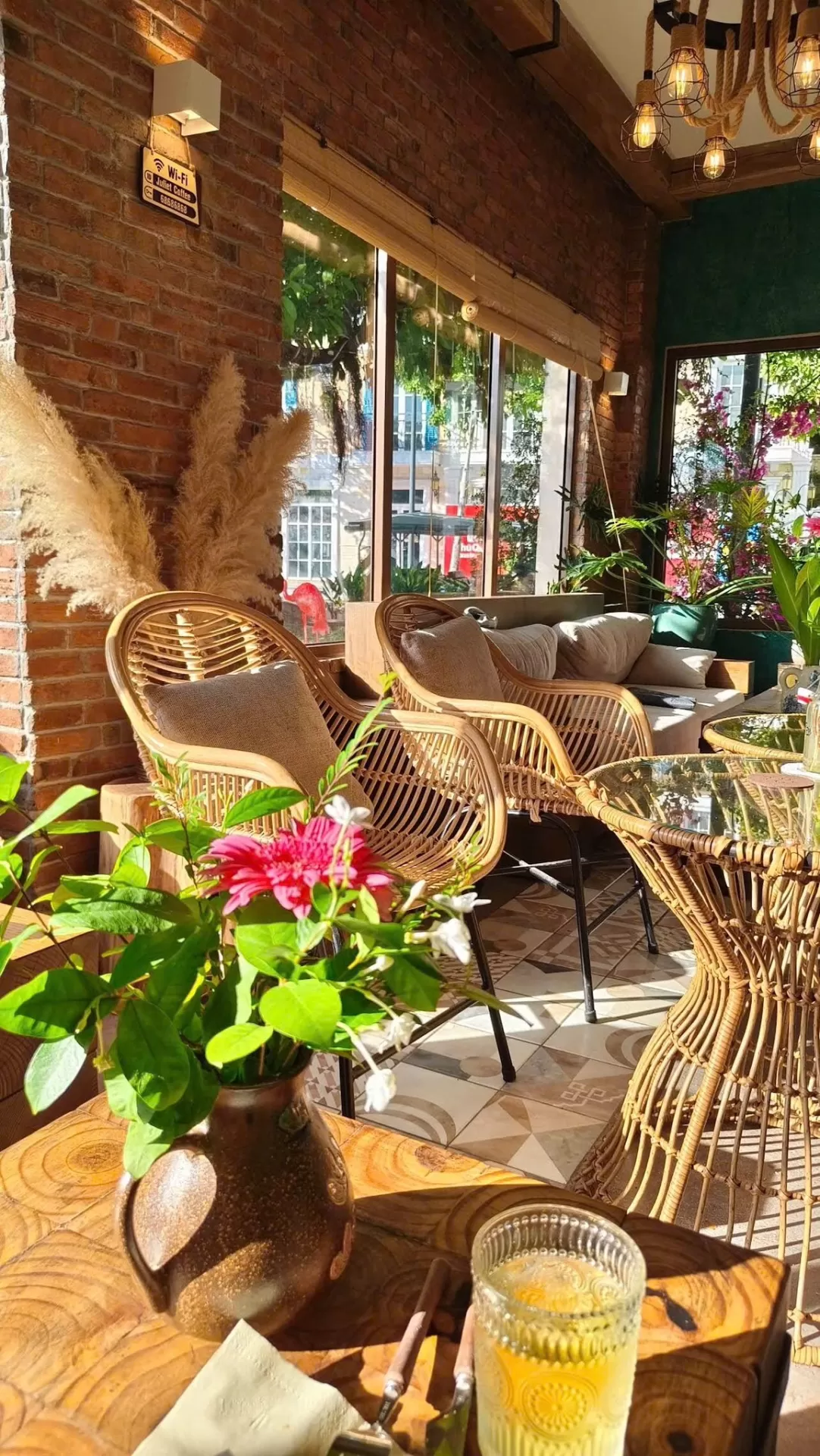 Một góc coffee thư giãn tại Juliet